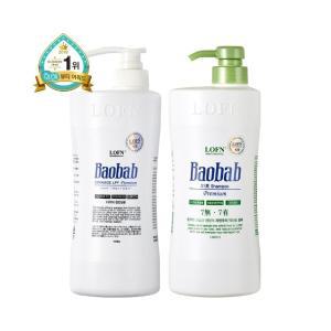 로픈 바오밥 트리트먼트 1000ml + 바오밥 건성샴푸 1000ml