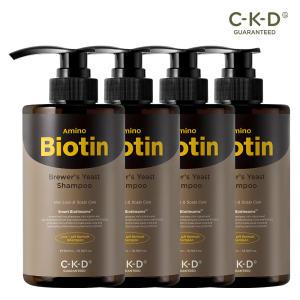 [3+1]CKD 아미노비오틴 맥주효모샴푸 500ml 4개