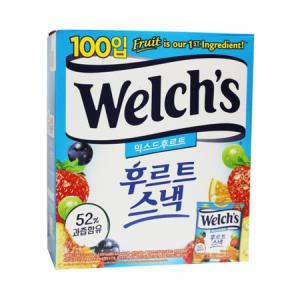 웰치스 믹스 후르츠 젤리 100개입 2.5kg