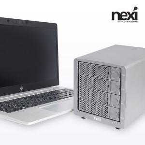 USB3.0 4베이 데이터 스토리지 NX771 [ NX-804U30 DAS 최대14TB ] [H@lu]