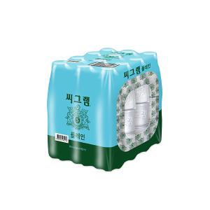 씨그램 플레인 무라벨, 350ml, 12개