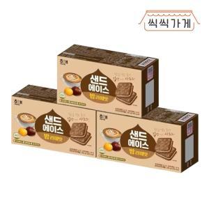 [씩씩가게] 샌드에이스 밤라떼맛 204g x 3ea