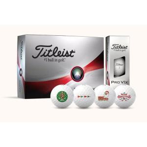 [타이틀리스트](대전신세계)한정[타이틀리스트/Titleist]크리스마스 프로 브이원 엑스 골프공 Pro V1x