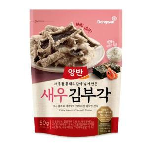 동원 양반 새우김부각 50g 엄마반찬 밑반찬 자취음식 입맛도는반찬 엄마손맛