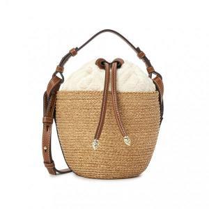 [헬렌카민스키]  아구아 여성 버킷백 BAG51753 NOUGAT PARCHMENT