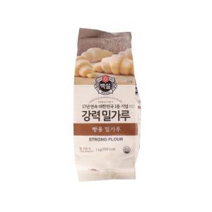 백설 강력 밀가루 1kg