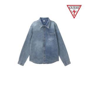 [갤러리아] GUESS Jeans F/W [공용] MO3D6261 M톤 데님 셔츠