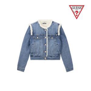 [갤러리아] GUESS Jeans F/W [여성] YO4D6878 뽀글이 믹스 데님 자켓