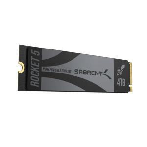 SABRENT Rocket 5 4TB 어드밴스드 퍼포먼스 M.2 PCIe GEN 14GB/s X4 NVMe SSD 솔리드 스테이트 드라이브[세