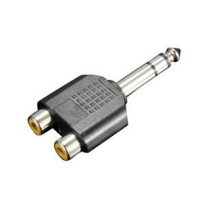 SW0017_ST5.5(M)-RCA(F) Y젠더 2RCA잭을 5.5플러그