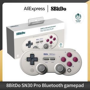 8Bitdo SN30 프로 블루투스 무선 게임 컨트롤러, 홀 효과, 스위치, 맥OS, 안드로이드, 라즈베리 파이, 윈도