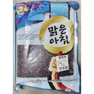 맑은아침농산 찰흑미 4Kg 흑미쌀 흑미밥 찹쌀 쌀밥 잡곡류 포장