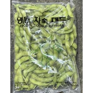 제이에스 자숙콩 450g X15 반찬 자숙 냉동 대두