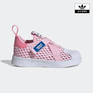 [아디다스키즈](센텀시티점)[adidas kids] (120~160) 슈퍼스타 360 메쉬 (IE8198)