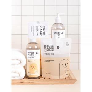 모두바른 키즈맘 아토 바디워시 리필팩 세트 480ml플러스500ml 무향 무실리콘 유아 임산부