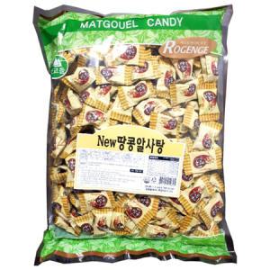 맛고을 New땅콩알사탕 1.1kgX5봉지(반박스)+키링2종