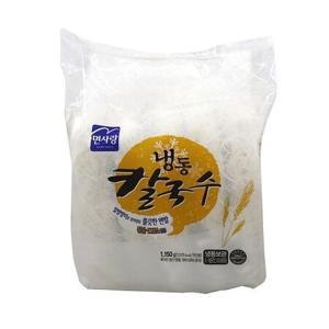 냉동칼국수면발 전문점 업소용 두꺼운 냉동밀가루면 1150g