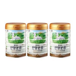 일동후디스 산양분유 시그니처 1단계 800g 3개