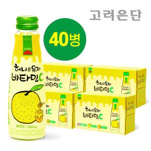 [본사직영] 고려은단 허니유자 비타민C 140ml X 40병