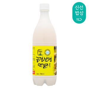 [품질보장]금정산성 막걸리 8도 750ml 유청길 식품명인