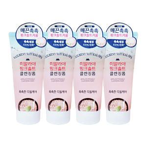 엘지 온더바디 벨먼 내추럴 스파 히말라야 핑크솔트 클렌징폼 200ml 4개