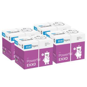 (EXXO) 큐트베어 A4 복사용지(A4용지) 80g 2500매 4BOX