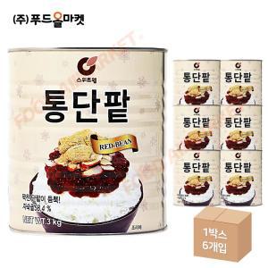 스위트웰 통단팥 한박스 (3kg x 6ea)