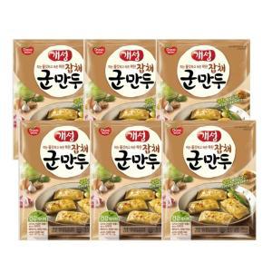 개성 잡채 군만두 600g 6개