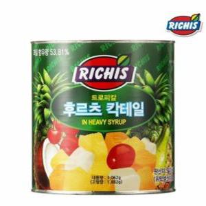 동서 리치스 트로피칼 후르츠 칵테일 3kg x 6개 한 박스