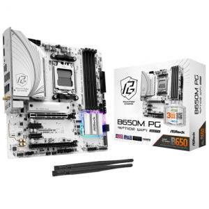 ASRock B650M PG Riptide WiFi White 에즈윈 AMD 메인보드