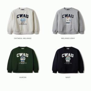 후아유 공용 윈터 스티브 포토 맨투맨 / Winter StevePhoto Sweatshirt(Brushed) WHMWE4V22U