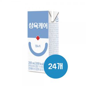 삼육 케어 두유 당뇨식 200ML x 24개