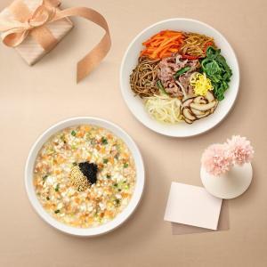 [본죽&비빔밥] 쇠고기야채죽+돌솥 소불고기비빔밥