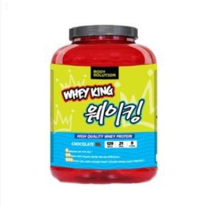 바디솔루션 웨이킹 2kg 초코맛 단백질 보충제 헬스 운동 건강