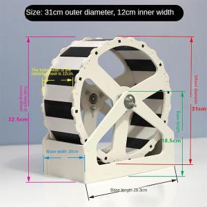 브래킷 동물 친칠라 용품 러닝 휠 햄스터 트레드밀 애완