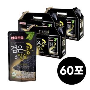 삼육두유 검은콩 칼슘 파우치 190ml 60팩