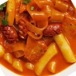 밀키트2인분 분말소스 YYFD 로제매콤한맛 당면 떡 떡볶이 사계절떡볶이 분말 소스 매콤한맛