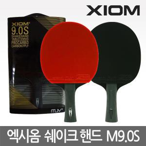 [엑시옴] 챔피온 M9.0S 쉐이크핸드 탁구라켓 양면러버