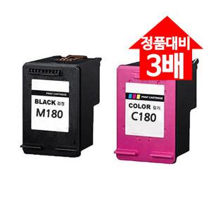 삼성 INK-M180 INK-C180 XL 재생잉크 SL-J1660 SL-J1663 SL-J1665 SL-J1770FW