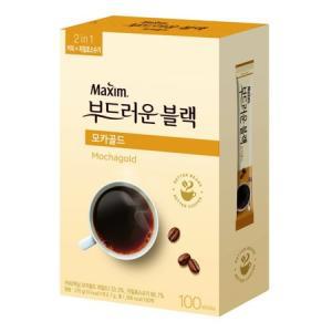 동서식품 맥심 부드러운 블랙 모카골드 2.7g x 100개입 무배