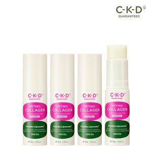 종근당건강 CKD 레티노콜라겐 저분자300 물광스틱 10g X 4