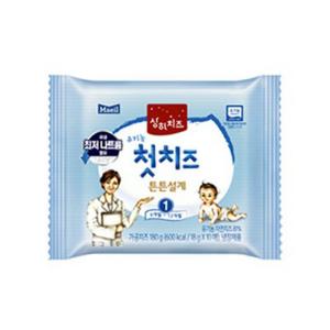 매일유업 상하치즈 유기농 아기치즈 1단계 60매