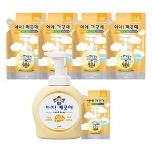 아이깨끗해 핸드워시 용기, 순, 490ml, 1개 + 리필, 450ml, 4개 + 리필, 200ml, 1개