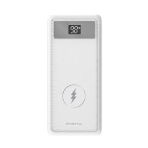 160W / 단일최대 100W / 대용량 보조배터리 맥스틸 GM-PW3016 30000 mAh 화이트