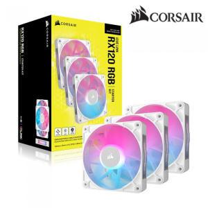 CORSAIR iCUE LINK RX120 RGB STARTER KIT (WHITE)