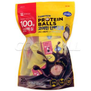 종근당건강 코어틴 단백질볼 400g (20g x 20개) 다크초콜릿 코스트코