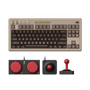 8Bitdo 레트로87 C64 Retro 슈퍼버튼 게이밍 87키 레트로 기계식 3모드