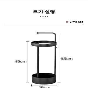 노르딕컬 단순한 현대적인 스타일의 실내용 우산 보관 선반 객실 내부 도어웨이