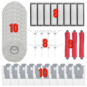 [호환] 로보락 Q revo 걸레 먼지봉투 더스트백 브러시 필터 소모품 패키지