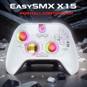 EasySMX X15 RGB 게임패드, 스타필드 블루투스 컨트롤러, PC, 스위치, 전화, TV와 호환, 블랙 우콩, 홀 효